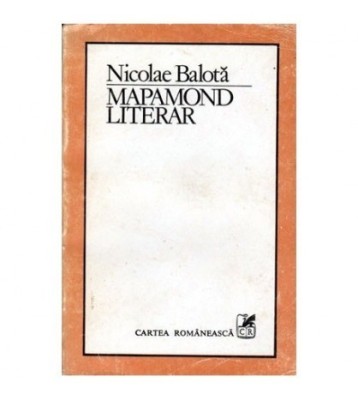 Nicolae Balota - Mapamond literar - 100100 foto