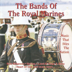 CD The Band Of HM Royal Marines ‎– Music That Stirs The Nation , original