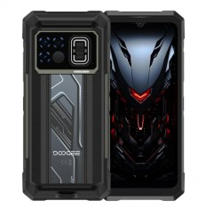 Telefon mobil Doogee Fire 6 Max, Gri, 5G, 6.72 FHD+ 120Hz, Camera Termica si Night Vision, 20GB RAM (8GB+12GB extensibili), 256GB ROM, Android14, Came