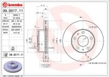 BREMBO 09.D017.11 PRIME LINE - UV Coated Disc frana