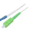 Patch Cord Fibră Optică OS2 LC/UPC-SC/APC 2m Alb 3mm