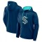 Seattle Kraken hanorac de bărbați cu glugă Defender Pullover - S