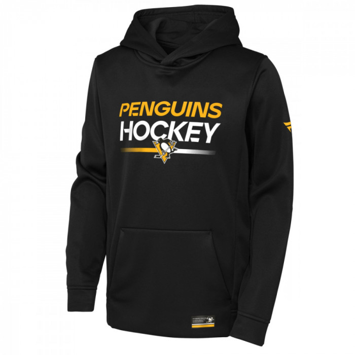Pittsburgh Penguins hanorac cu glugă pentru copii Authentic Pro Hoodie Po Hood - Dětsk&eacute; XL (14 - 16 let)