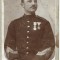 CDV Institutul fotografic Turnu Severin 6x9 cm Militar Decoratii