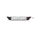 Grila bara VW Golf Sportsvan, 02.2014-, Fata, partea centrala, cromat/negru, Aftermarket