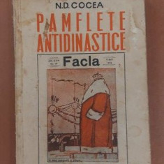 Pamflete antidinastice- N. D. Cocea
