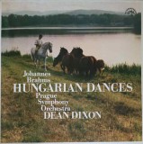 Disc vinil, LP. HUNGARIAN DANCES-JOHANNES BRAHMS, PRAGUE SYMPHONY ORCHESTRA DEAN DIXON-271380