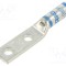 V&acirc;rf inelar tubular 10 crimpat PANDUIT cablu aliaj cupru 6AWG