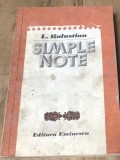 LITR23 Simple Note - L. Kalustian