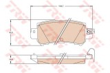 Set placute frana,frana disc MAZDA CX-3 (DK) (2015 - 2016) TRW GDB3539