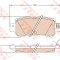 Set placute frana,frana disc MAZDA CX-5 (KE, GH) (2011 - 2016) TRW GDB3539