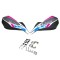Handguarduri CF Moto 450 MT Polisport Adventure Parts albastru / roz
