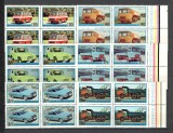 Romania.1975 Autovehicule bloc 4 YR.603, Nestampilat