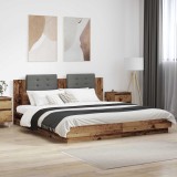 Cumpara ieftin Cadru de Pat cu Tablie Lemn Vechi 180 x 200 cm Lemn prelucrat