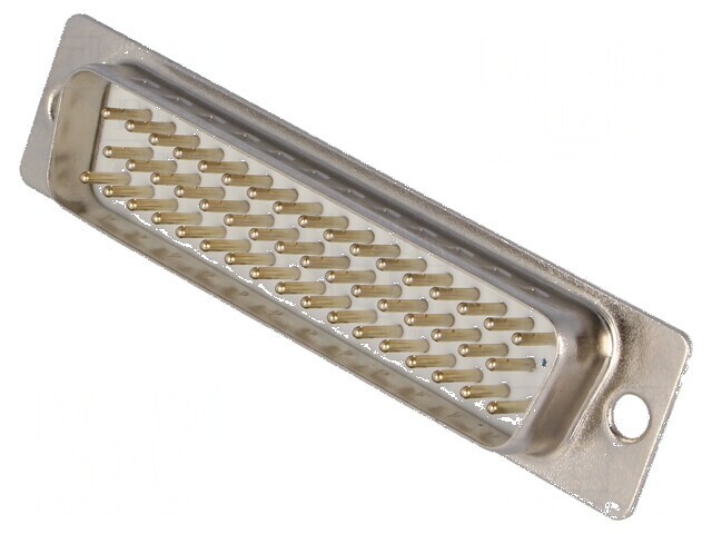 Conector D-Sub 50 PIN Soclu Tată Drept THT 5A 15m&Omega; Aurit