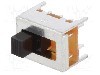 Intrerupator glisant, 3 pozitii, DP3T, ON-ON-ON, C&amp;K - OS203013MT6QN1