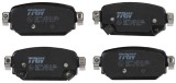Set placute frana disc Mazda 3 Motor 1.5, 1.5 D, 1.5 D, 1.6, 1.6, 1.6, 2.0, 2.0, 2.0, 2.2 D, 43.5x104.2x15.5mm, OE BAY02643ZA