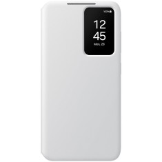 Galaxy S24 (S921) - Husa Flip Smart View Wallet Case, Alb