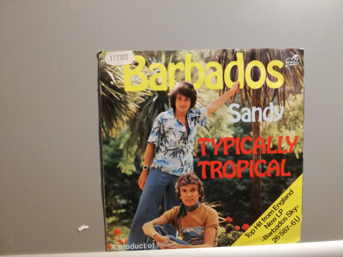 Barbados &ndash; Sandy /Typically &hellip;(1975/Gull/RFG) - Vinil Single &#039;7 /NM+