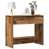 Gossi masa consola, lemn vechi, 89x41x76,5 cm, lemn prelucrat