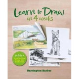 Carte Desen Incepatori: Learn to Draw in 4 Weeks cu Ghid Pas cu Pas si Sketchpad - Barrington Barber