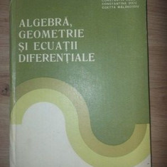 Algebra, geometrie si ecuatii diferentiale- Constantin Udriste, Constantin Radu