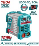 Aparat de sudura MMA 120A TOTAL, invertor IGBT, afisaj LED, 230V