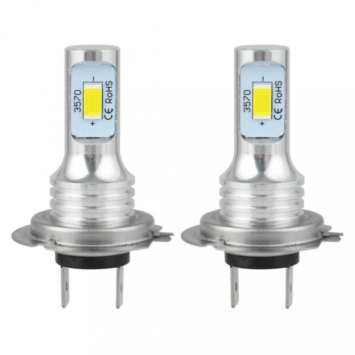 Becuri led auto H7 plug and play 40w 2 buc /set