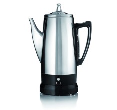 Percolator cafetiera 2-6 cesti, otel inoxidabil, fara fir, C3, D000188