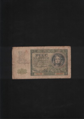 Polonia 5 zloti 1941 seria3665347 foto