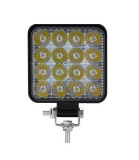 LED Lumini de lucru 12V 24V 48W pentru Camion tractor Suv 4x4 patrat