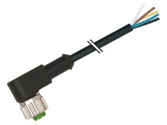 Cablu de conectare M12 in unghi 3m 30VAC 1,5A foto