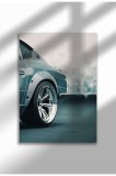 Poster p&acirc;nză ne&icirc;nrămat cu supermașină - Imprimare digitală - 240Z 5 | A4 (21 x 29.7 cm)