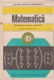 Matematica - Elemente de algebra superioara, Manual pentru clasa a XI-a (Editie 1987)
