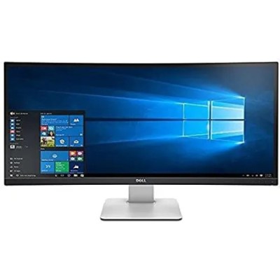 Monitor Second Hand Curbat LED Dell UltraSharp 34&amp;quot;, HDMI, DisplayPort, 4xUSB 3.0, Negru, U3415W foto