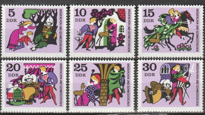 Serie completă timbru DDR (neștampilat) - Mi: DD 1545-1550 (BLU2_03A-9)