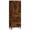 Dulap inalt, stejar fumuriu, 69,5x34x180, lemn compozit