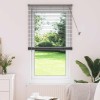VidaXL Jaluzea pentru Fereastră Gri &icirc;nchis 80 x 175 cm Aluminiu
