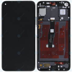 Huawei Nova 5T (YAL-L61) Capacul frontal al modulului de afișare + LCD + digitizer midnight black