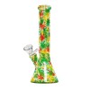 Bong sticla, Black Sheep, Rasta Leaves, 26cm