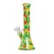 Bong sticla, Black Sheep, Rasta Leaves, 26cm