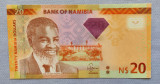 Namibia - 20 Dollars / dolari (2013) cu ornament diamant