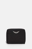 ZADIG&amp;VOLTAIRE portofel de piele femei, culoarea negru, LWSG00004