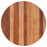VidaXL Blat de masă rotund, 80 cm, 25-27 mm, lemn masiv acacia
