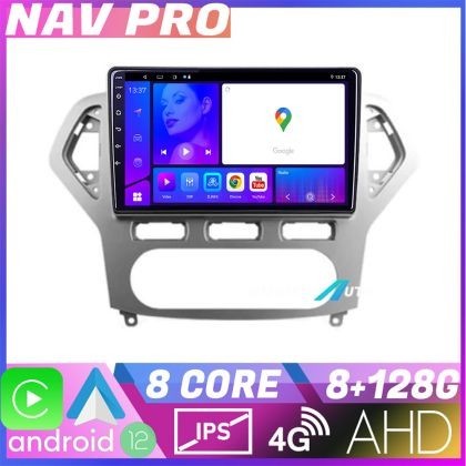 Navigatie Ford Mondeo 2006 2010 KIT MONDEO AC EDOTEC-LITE Android Ecran 720P Octa Core 8 128 Carplay CarStore Technology