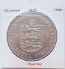 2053 Guernsey 25 pence 1978 Elizabeth II (Royal Visit) km 32, Europa