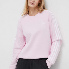 adidas bluză femei, culoarea roz, cu imprimeu IM0209