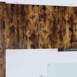 vidaXL Dulap suspendat de bucătărie Stejar fumuriu 80 x 31 x 80 cm 885410