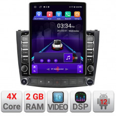 Navigatie dedicata Lexus IS 2005-2011 K- IS ecran tip TESLA 9.7" cu Android Radio Bluetooth Internet GPS WIFI 2+32 DSP Quad C CarStore Technology
