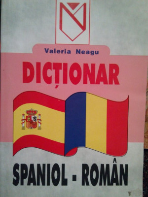 Valeria Neagu - Dictionar spaniol-roman (1999) foto